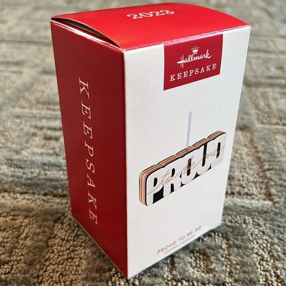 NIB Hallmark “Proud” Keepsake Ornament